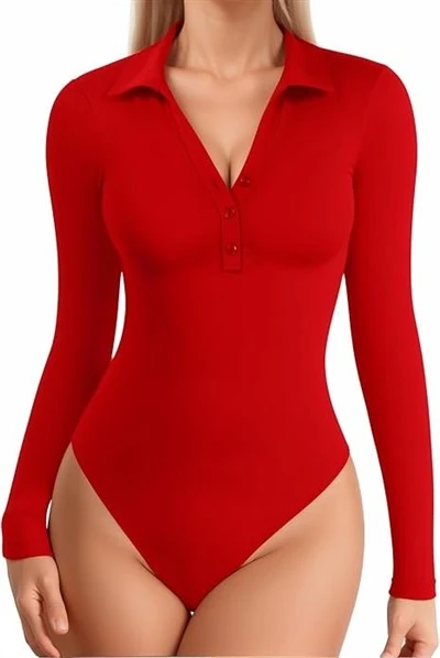 Buttuna 'l isfel bodysuits bil-kmiem twal